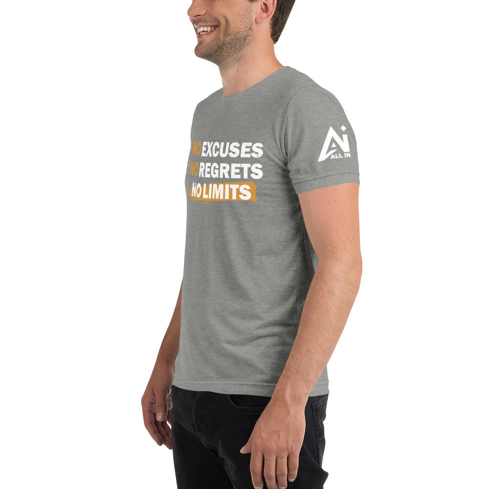 No Excuses Short sleeve t-shirt