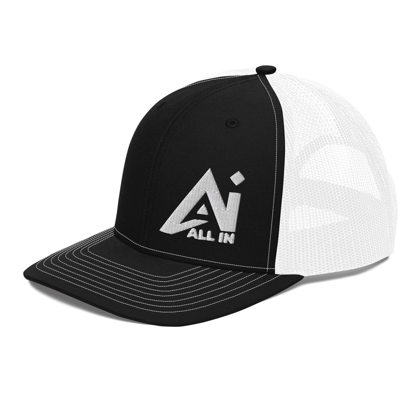 All In Trucker Cap Offset