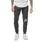 Unisex fleece sweatpants - left leg logo