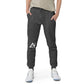 Unisex fleece sweatpants - right leg logo