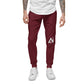 Unisex fleece sweatpants - left leg logo
