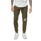 Unisex fleece sweatpants - left leg logo