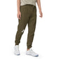 Unisex fleece sweatpants - right leg logo