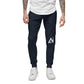 Unisex fleece sweatpants - left leg logo