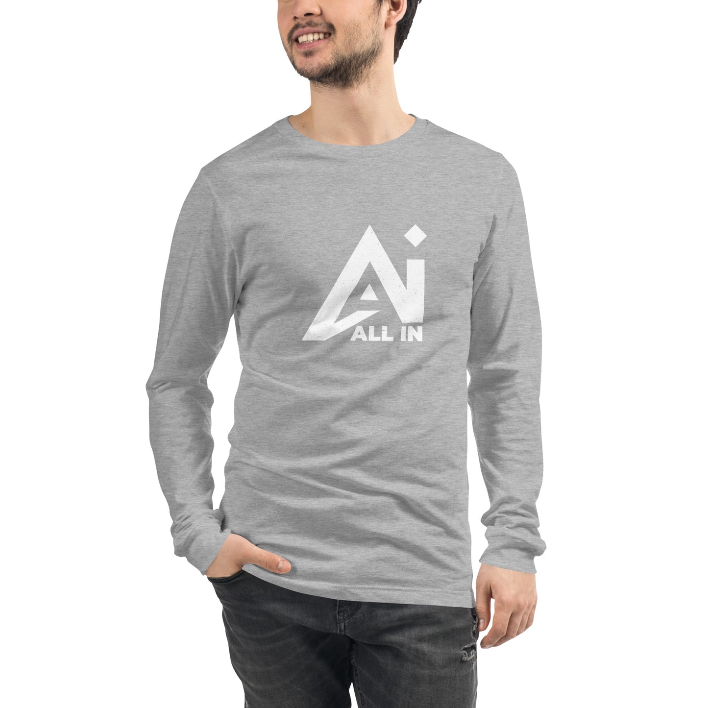 All In Chest Unisex Long Sleeve Tee