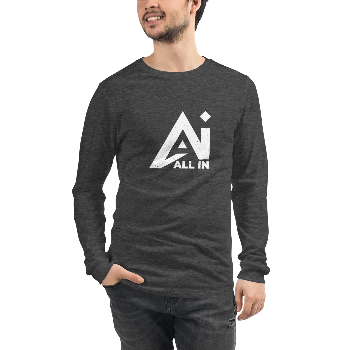 All In Chest Unisex Long Sleeve Tee