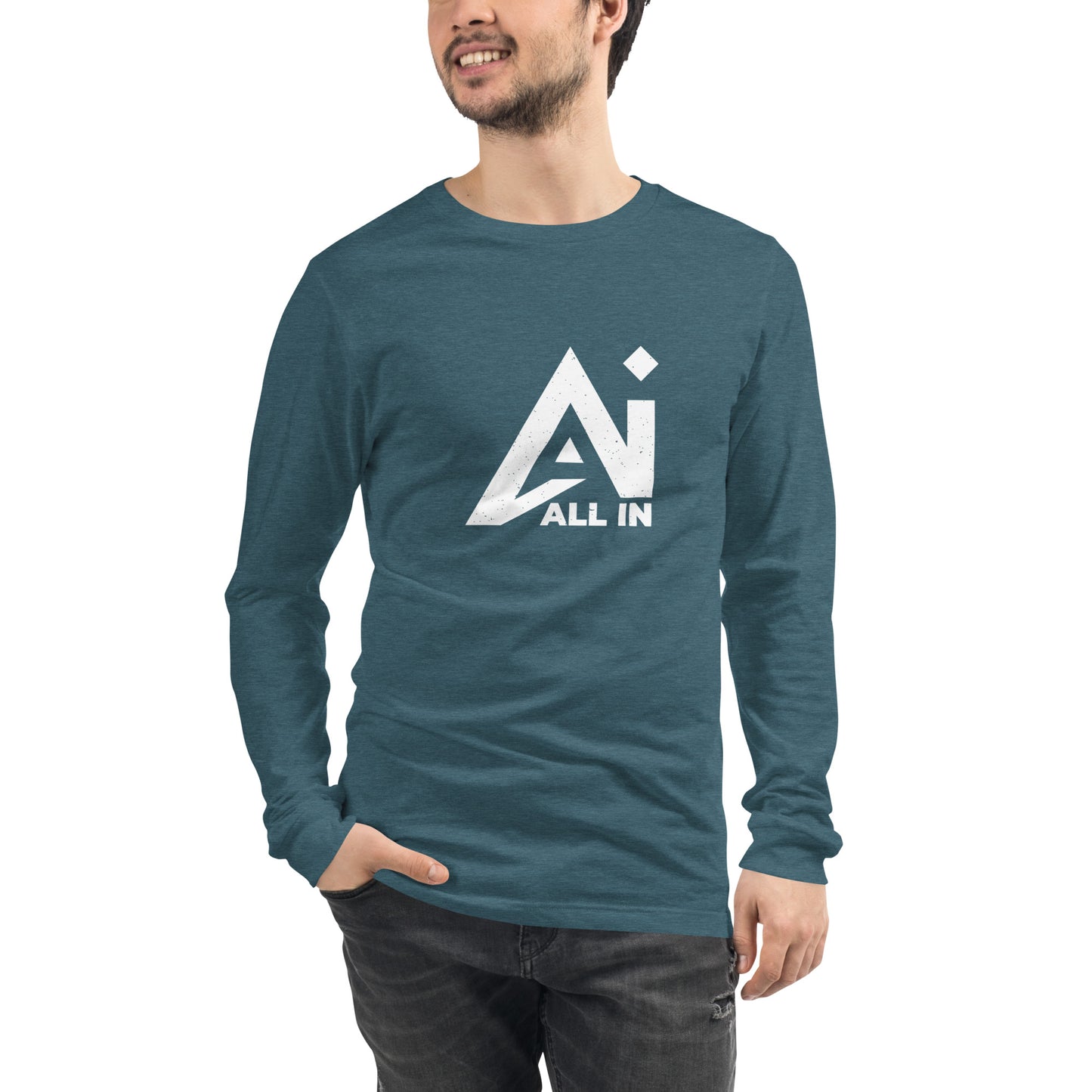 All In Chest Unisex Long Sleeve Tee