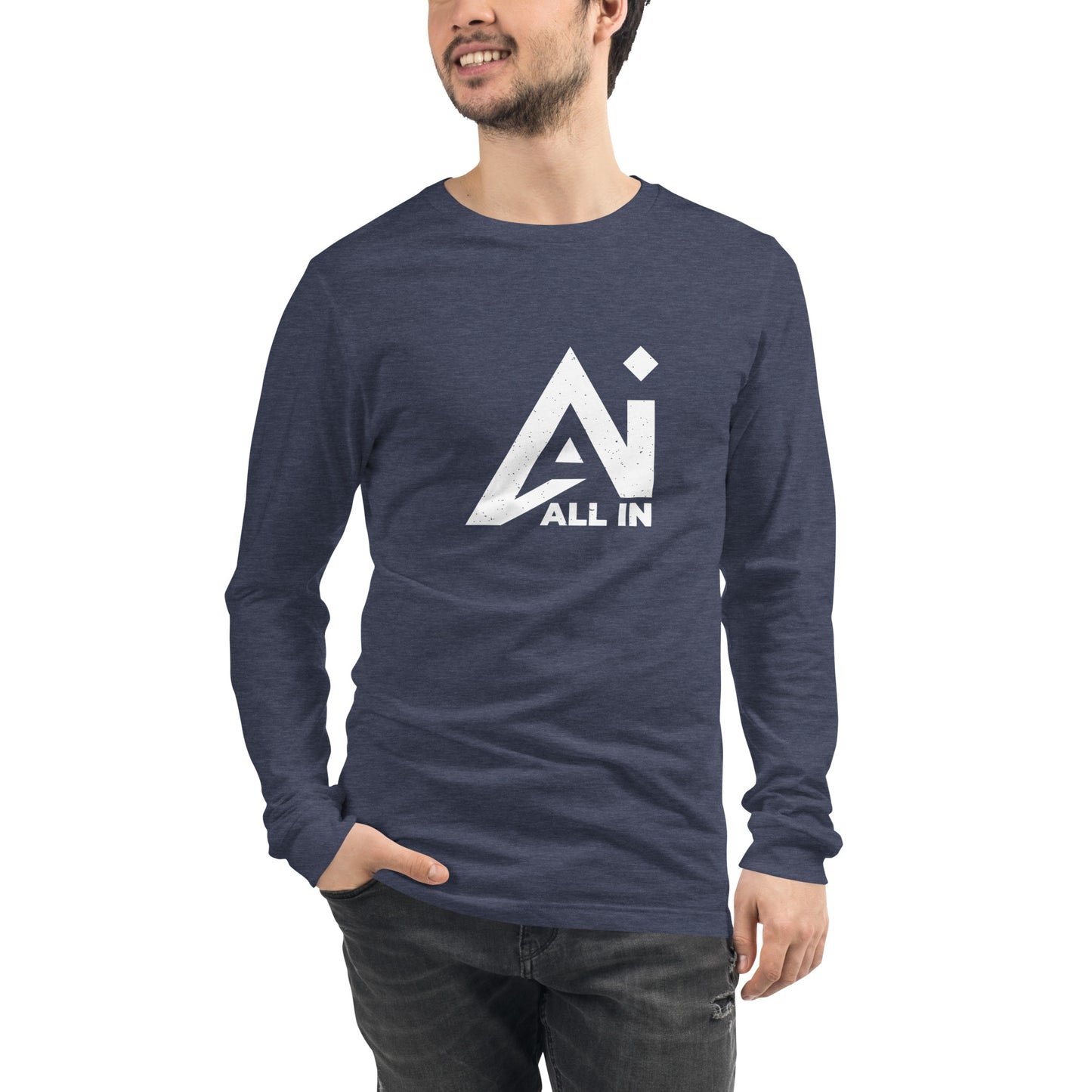 All In Chest Unisex Long Sleeve Tee