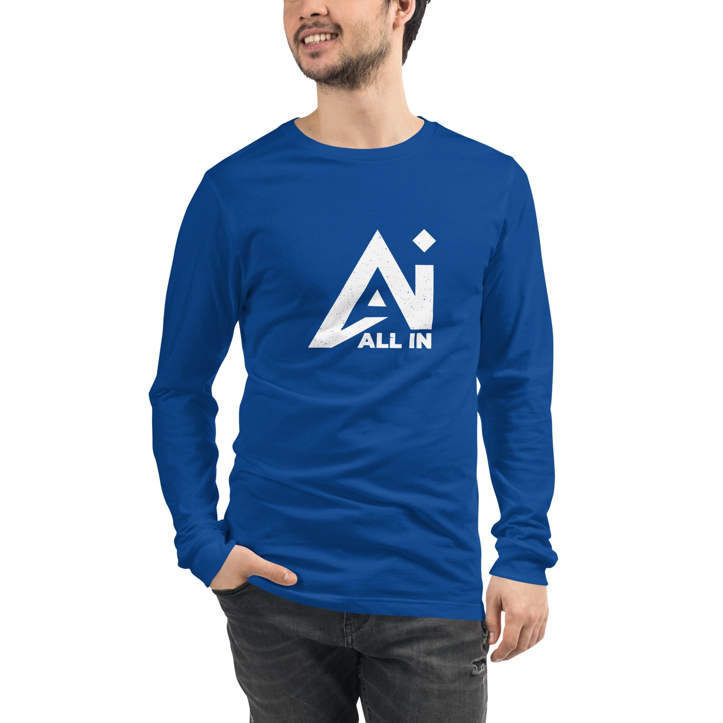 All In Chest Unisex Long Sleeve Tee