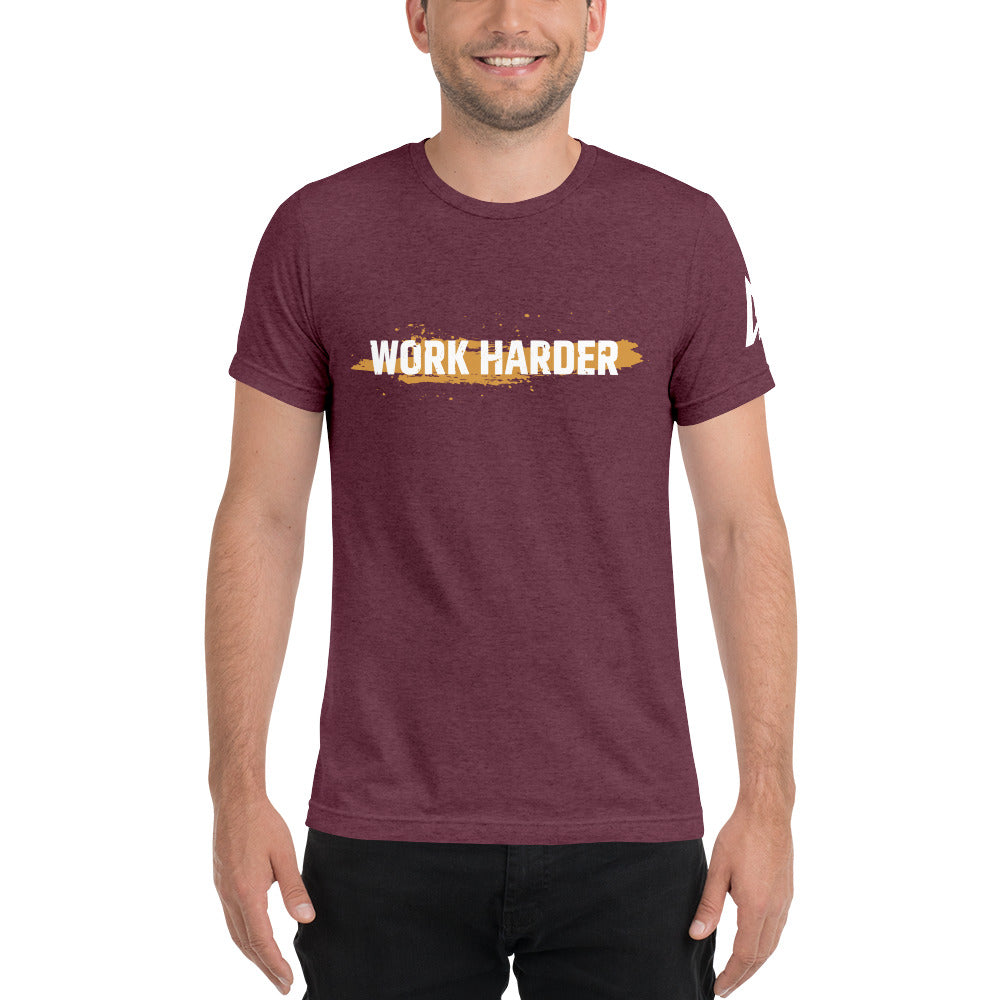 Work Harder Short sleeve t-shirt