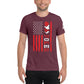 Poker Flag Short sleeve t-shirt