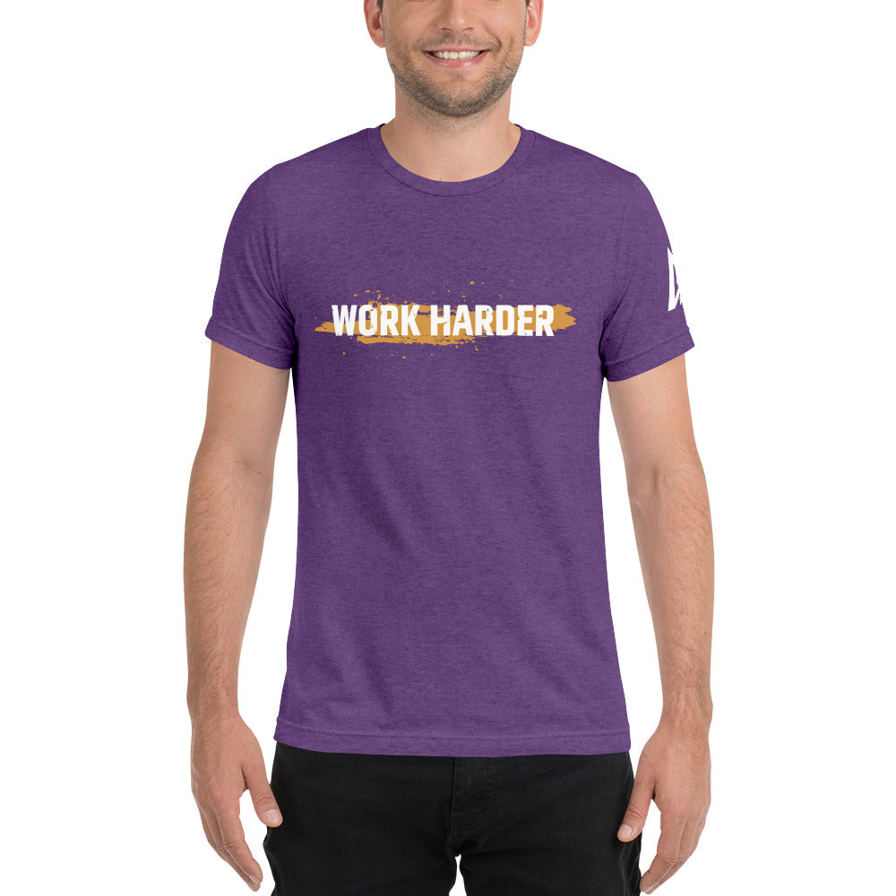 Work Harder Short sleeve t-shirt