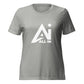 All In chest Women’s relaxed tri-blend t-shirt