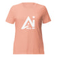 All In chest Women’s relaxed tri-blend t-shirt
